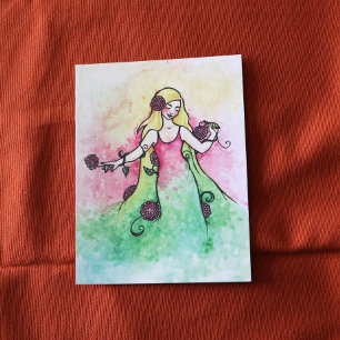 Green Thumb Springtime Briefkaart