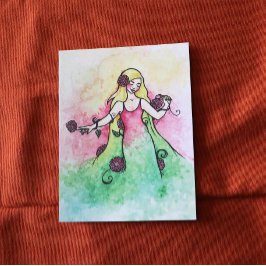 Green Thumb Springtime Briefkaart