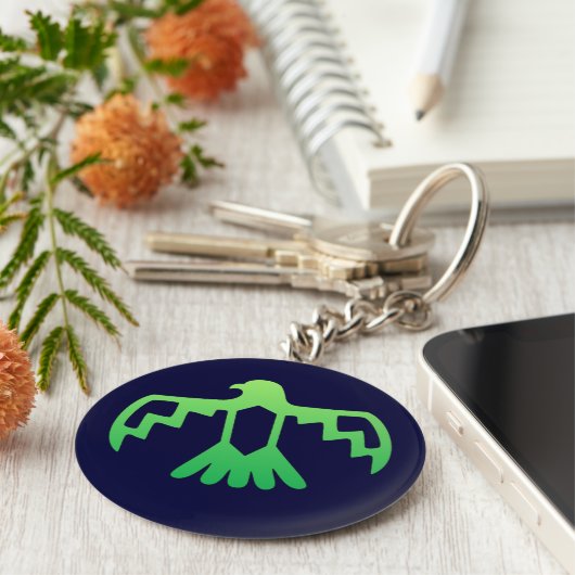 Green Thunderbird Sleutelhanger (Zijkant)