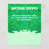 Green Tiedye Photo Event Flyers (Achterkant)