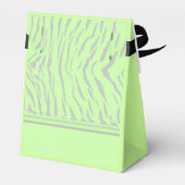 Green Tiger Fur Pattern Bedankdoosjes (Achterkant)