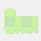 Green Tiger Fur Pattern Bedankdoosjes (Uitgevouwen)