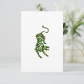 Green Tiger Kaart (Staand voorkant)