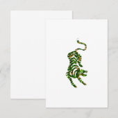 Green Tiger Kaart (Voorkant / Achterkant)