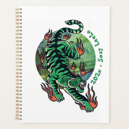 Green Tiger Planner