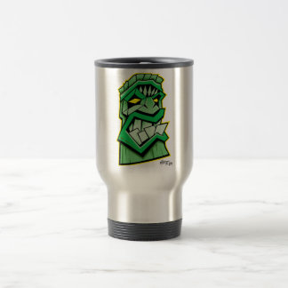 green tiki mask - reismodebok reisbeker