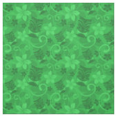 Green Tiki Mmaskers Hawaiian Stof (Swatch)
