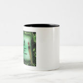 Green Tiki Tweekleurige Koffiemok (Center)