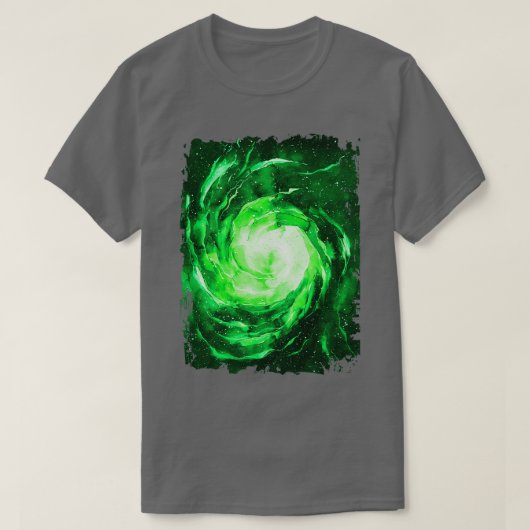 Green Time Portal T-shirt (Design voorkant)