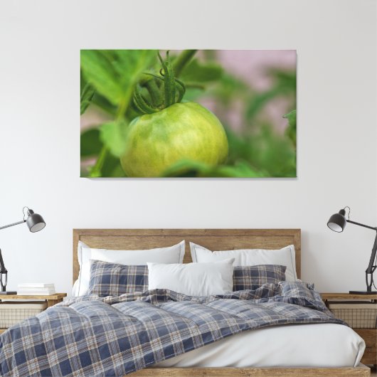 Green Tomato Canvas Afdruk (Insitu (Slaapkamer))