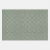 Green Tone Wrapping Paper Set van 3 Design (Voorkant 3)