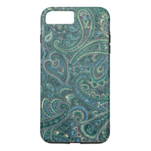 Green Tones   Paisley Pattern Case-Mate iPhone Case