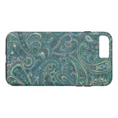 Green Tones   Paisley Pattern Case-Mate iPhone Case (Achterkant (Horizontaal))