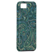 Green Tones   Paisley Pattern Case-Mate iPhone Case (Back/Rechts)