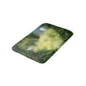 Green Topiary Heart Badmat (Gekanteld)