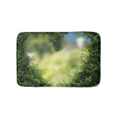 Green Topiary Heart Badmat (Voorkant)