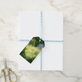 Green Topiary Heart Cadeaulabel (Met Touw)