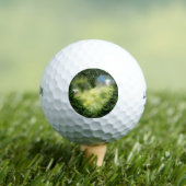 Green Topiary Heart Golfballen (Insitu Shirt)