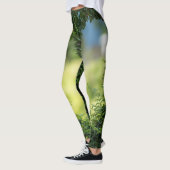 Green Topiary Heart Leggings (Links)