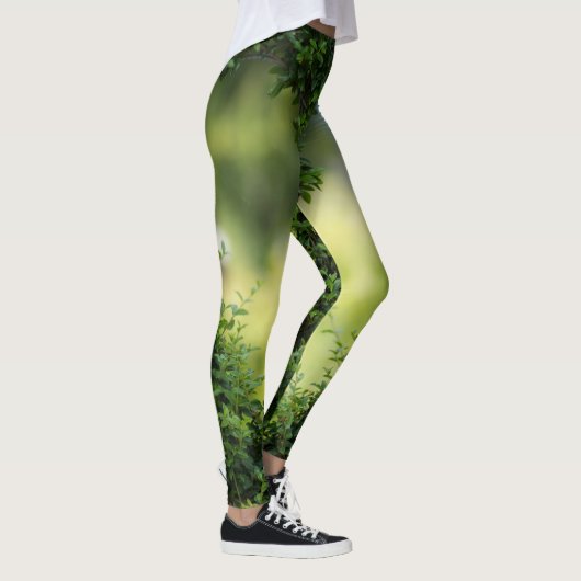 Green Topiary Heart Leggings (Rechts)