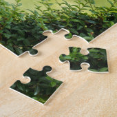 Green Topiary Heart Legpuzzel (Zijkant)