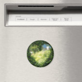 Green Topiary Heart Magneet (Insitu (Vaatwasser))