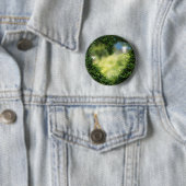Green Topiary Heart Ronde Button 5,7 Cm (In situ)
