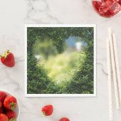 Green Topiary Heart Servet (Insitu)