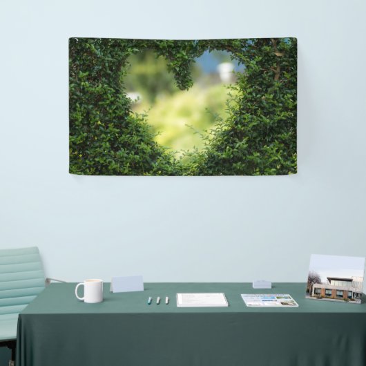 Green Topiary Heart Spandoek (Beurs)