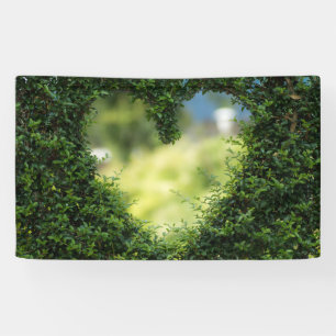 Green Topiary Heart Spandoek