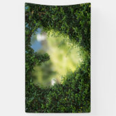 Green Topiary Heart Spandoek (Verticaal)