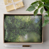 Green Topiary Heart Tissuepapier (Geschenk)