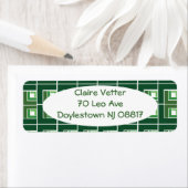 Green Topsy Turvy Etiket (Insitu)