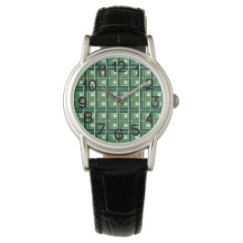 Green Topsy Turvy Horloge