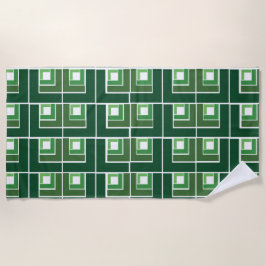 Green Topsy Turvy Strandlaken