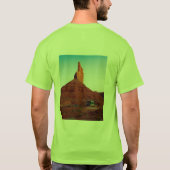 Green Tortoise American Overland Tours T-shirt (Achterkant)