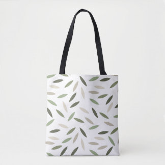 Green tote bag