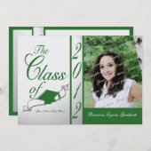 Green Touch of Class Afstuderen 2012 Kaart (Voorkant / Achterkant)