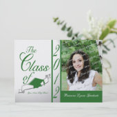 Green Touch of Class Afstuderen 2012 Kaart (Staand voorkant)