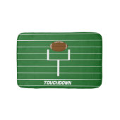 Green Touchdown Football Bath Mat (Voorkant)