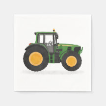 Green Tractor Birthday Party
