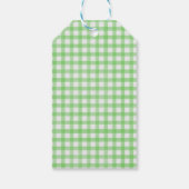 Green Tractor Farm birthday Cadeaulabel (Achterkant)