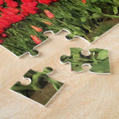 Green Tractor in Tulip Field, Oregon Legpuzzel (Zijkant)