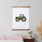 Green Tractor Kinder Room Decor Hangend Wandkleed (Slaapkamer)