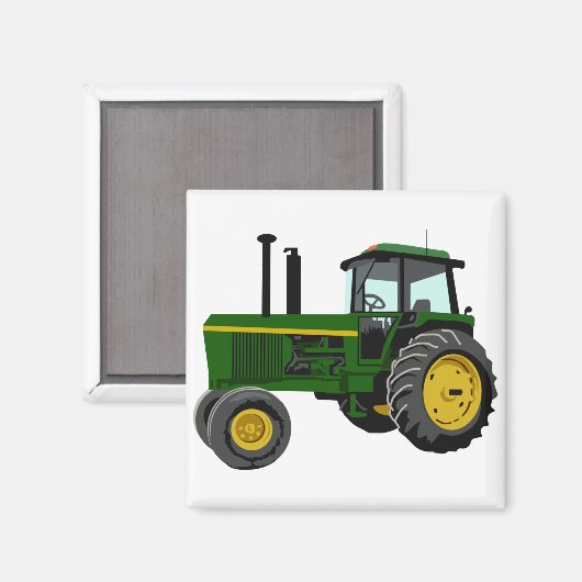 Green Tractor Magneet (Voorkant / Achterkant)