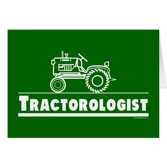 Green Tractor Ologist (Voorkant Horizontaal)
