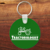 Green Tractor Ologist Sleutelhanger (Voorkant)