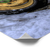 Green Tractor Poster (Hoek)