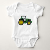 Green Tractor Romper (Voorkant)