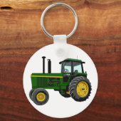 Green Tractor Sleutelhanger (Voorkant)